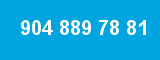 904 889 78 81 904 889 78 81